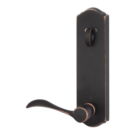 SURE-LOC HARDWARE Sure-Loc Hardware Sandstone Entry Lever & Deadbolt, Vintage Bronze, Left Hand SS107-DB 11P LH